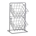 Industrial Kitchen 2 Tier Storage Baskets