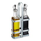 Industrial Kitchen Glass Oil & Vinegar Set