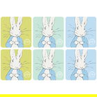 Peter Rabbit Contemporary Set Of 6 Coasters