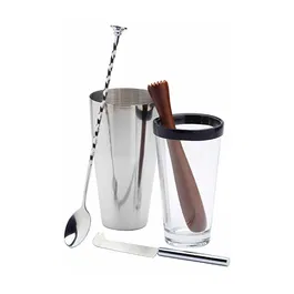 BarCraft Luxe Lounge 4 Piece Mojito Set