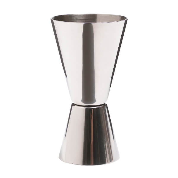 BarCraft Stainless Steel Dual Measure Spirit Measure Cup (Jig)