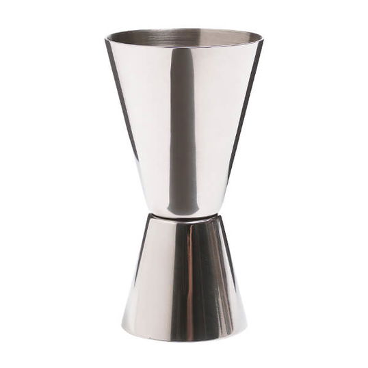 BarCraft Stainless Steel Dual Measure Spirit Measure Cup (Jig)