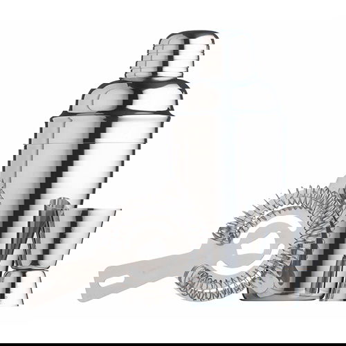BarCraft 3 Piece Stainless Steel Cocktail Set