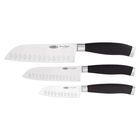 James Martin 3 Piece Santoku Knife Set