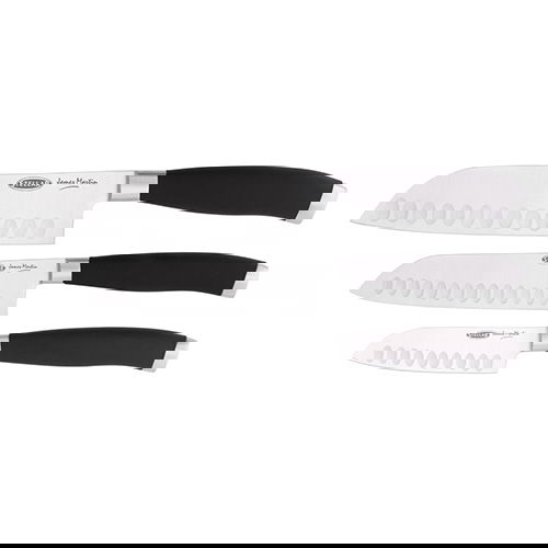 James Martin 3 Piece Santoku Knife Set