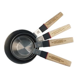 Bakehouse & Co Stainless Steel 4 Piece Measuring Cup Set