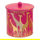 Sara Miller Giraffe Biscuit Barrel Tin