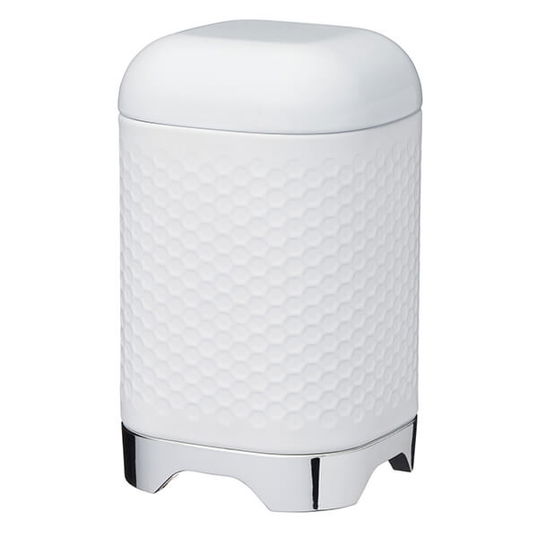 Lovello Retro Ice White Textured Canister