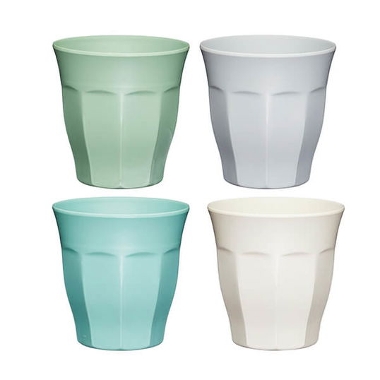 Colourworks Classics Set of Four 225ml Melamine Tumblers