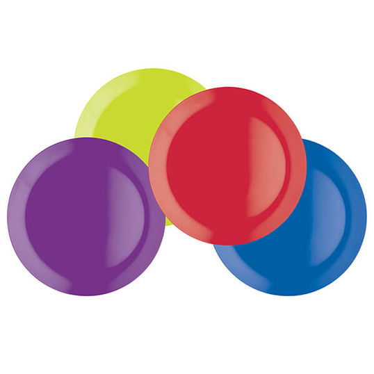 Colourworks Set of Four 23cm Melamine Salad Plates