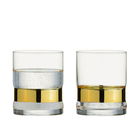 Anton Studios Set of 2 SoHo DOF Tumblers Gold