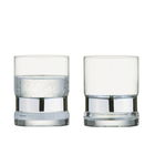 Anton Studios Set of 2 SoHo DOF Tumblers Silver