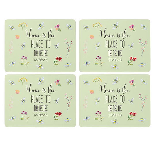 English Tableware Company Bee Happy Set of 4 Placemats