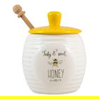 English Tableware Company Bee Happy Honey Pot with Stick
