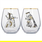 Alice In Wonderland Set Of 2 Tumblers
