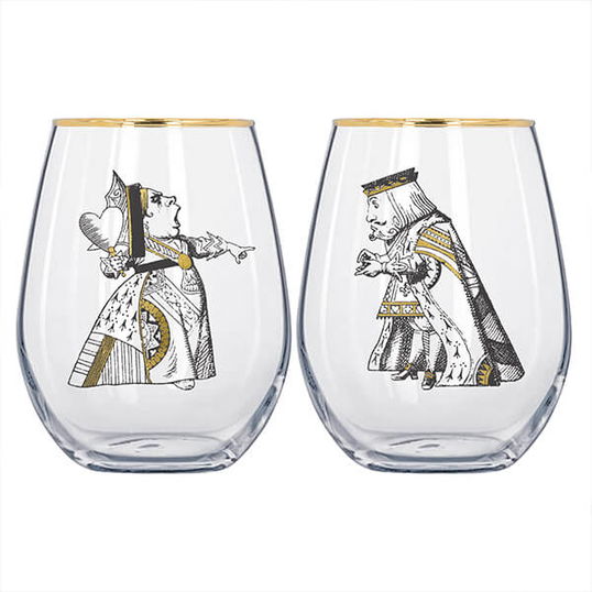 Alice In Wonderland Set Of 2 Tumblers