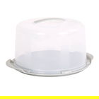 Wham Cook Aluminium & Clear Deep Round Cake/Cheese Dome