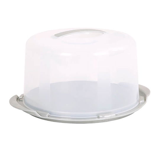 Wham Cook Aluminium & Clear Deep Round Cake/Cheese Dome