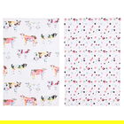 Ulster Weavers Pack of 2 Tea Towels Brushstroke Cow
