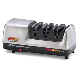 Chef's Choice Diamond Knife Sharpener Angle Select Brushed Metal Cover
