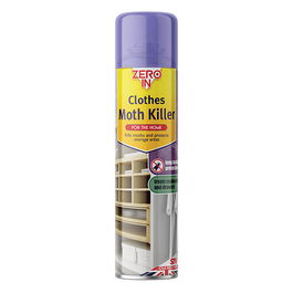 Zero In Clothes Moth Killer 300ml Aerosol