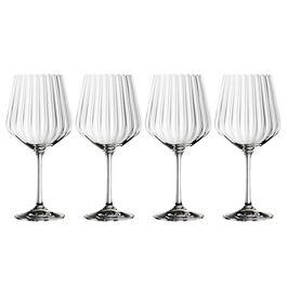 Nachtmann Set of 4 Gin & Tonic Fluted Crystal Glasses