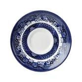 Churchill China Blue Willow Georgian Tea Saucer 14cm