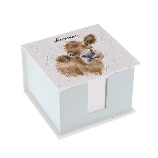 Wrendale Designs Cow Mooooo Memo Block