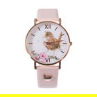 Wrendale Designs Wren Watch - Pink Leather Strap