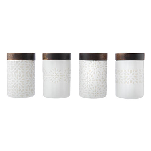 Artisan Street 120ml Mini Storage Jar Set Of 4