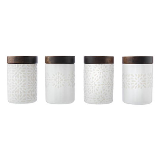 Artisan Street 120ml Mini Storage Jar Set Of 4