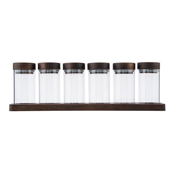Artisan Street 6 Spice Jars With Board