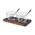 Artisan Street Condiment Pots