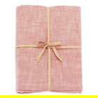 Walton & Co Terracotta Blush Chambray Tablecloth 130x280cm