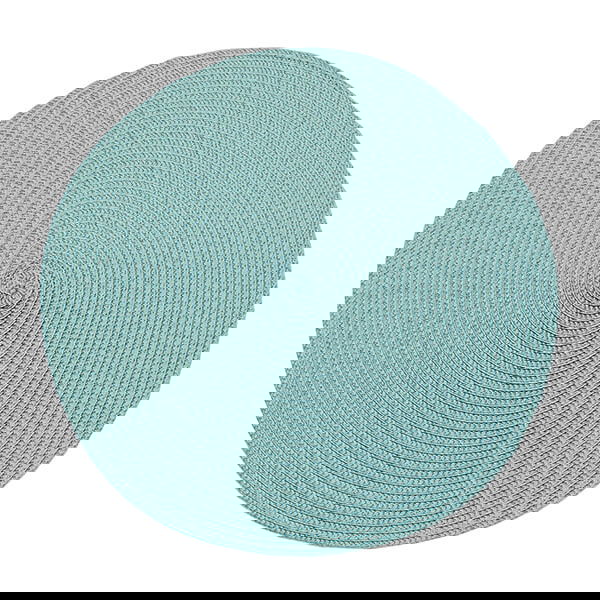 Walton & Co Ocean Circular Ribbed Placemat