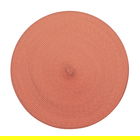 Walton & Co Terracotta Circular Ribbed Placemat
