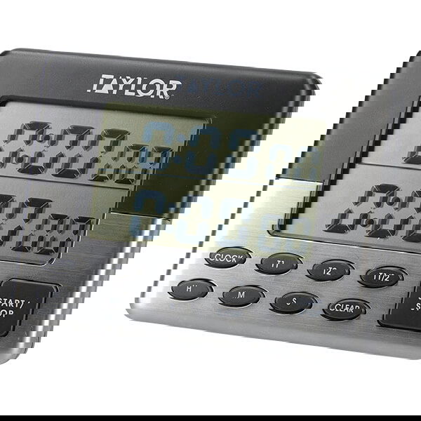Taylor Pro Stainless Steel Dual Event Digital Timer