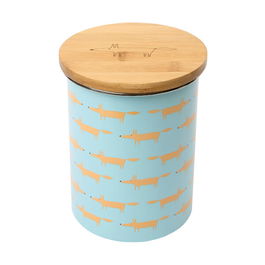 Scion Living Mr Fox Biscuit Storage Jar Blue