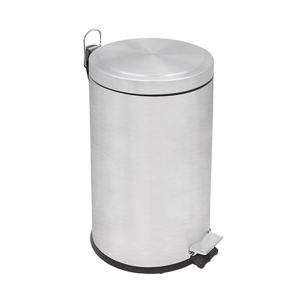 Tramontina Brushed Stainless Steel Pedal Bin 12L