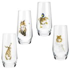 Wrendale Designs Set of 4 Hiball Glasses