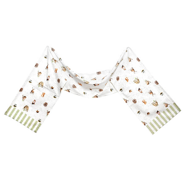 Wrendale Designs Woodland & Stripes Table Runner