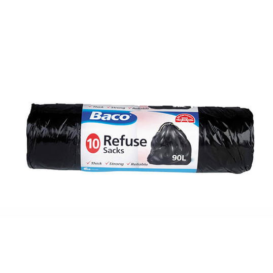 Baco 10 x 90L Refuse Sacks