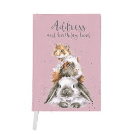 Wrendale Designs Piggy in the Middle Address Book