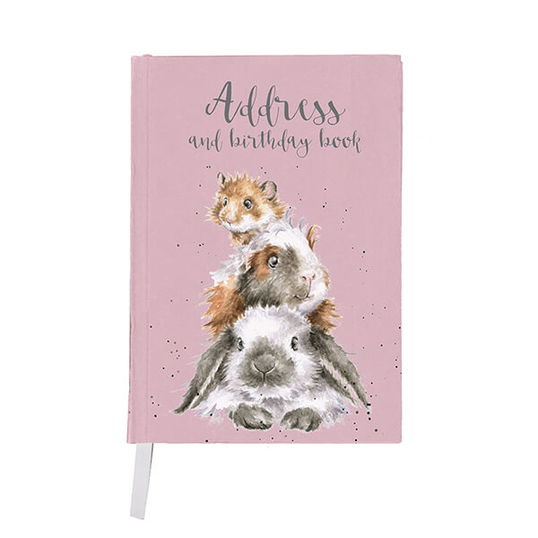 Wrendale Designs Piggy in the Middle Address Book