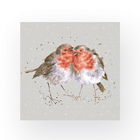 Wrendale Designs Pack of 20 Lunch Size `Snuggled Together` Robins Napkins