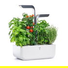 Veritable Infinity Grey Connect 4-Slot Indoor Garden