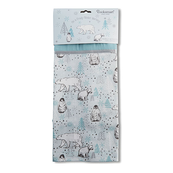 Cooksmart Frosty Morning Table Runner