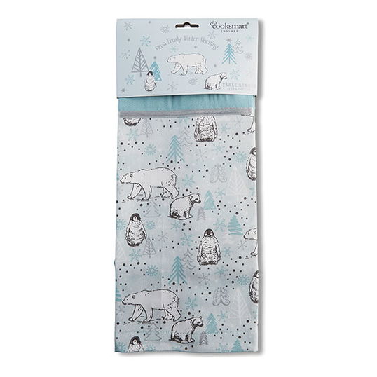 Cooksmart Frosty Morning Table Runner