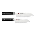 Kasumi 2 Piece Santoku Boxed Knife Set