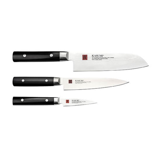 Kasumi 3 Piece Boxed Knife Set
